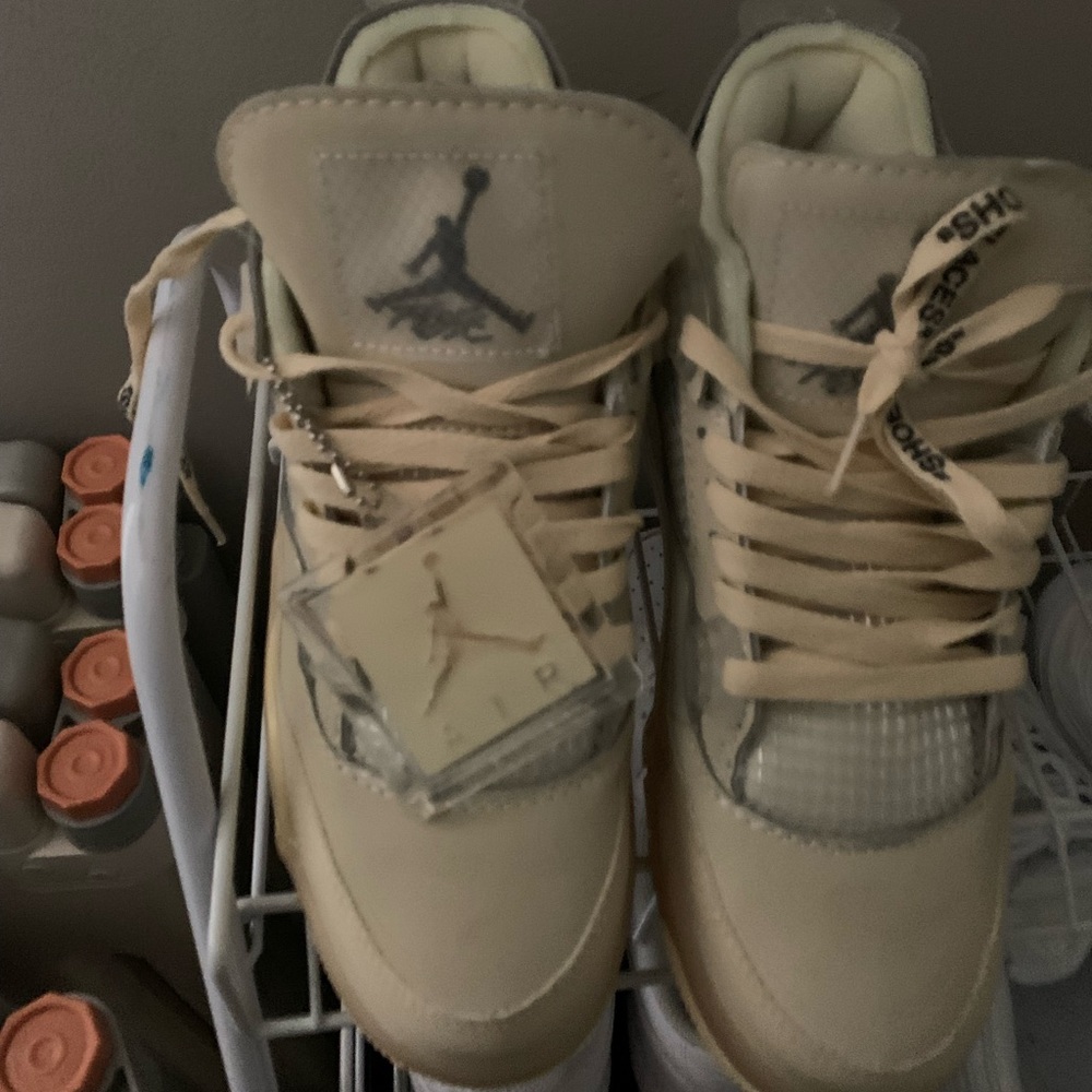 Jordan retro 4 off white